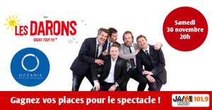 Gagnez vos places pour le spectacle “les darons osent tout” à l’Océanis de Ploemeur !
